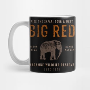 Meet Big Red Animal Kingdom Harambe Safari Tour Mug